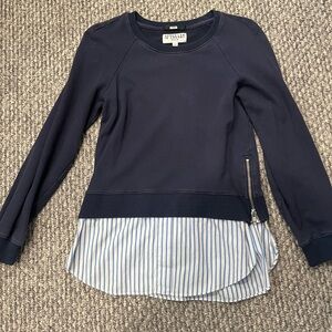 Derek Lam 10 Crosby Navy sweater XS